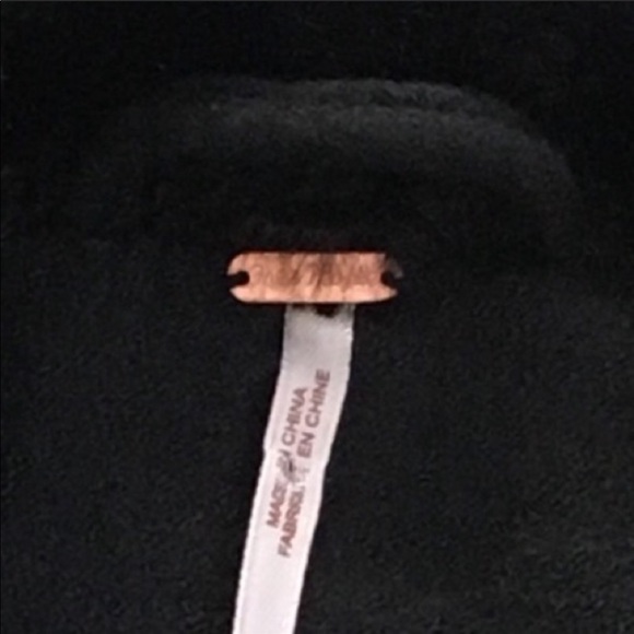 FREE PEOPLE Slouchy Wool Moto Jacket Black SALE - Picture 6 of 7